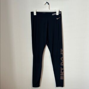 Nike Woman Dark Blue and Pink Leggings